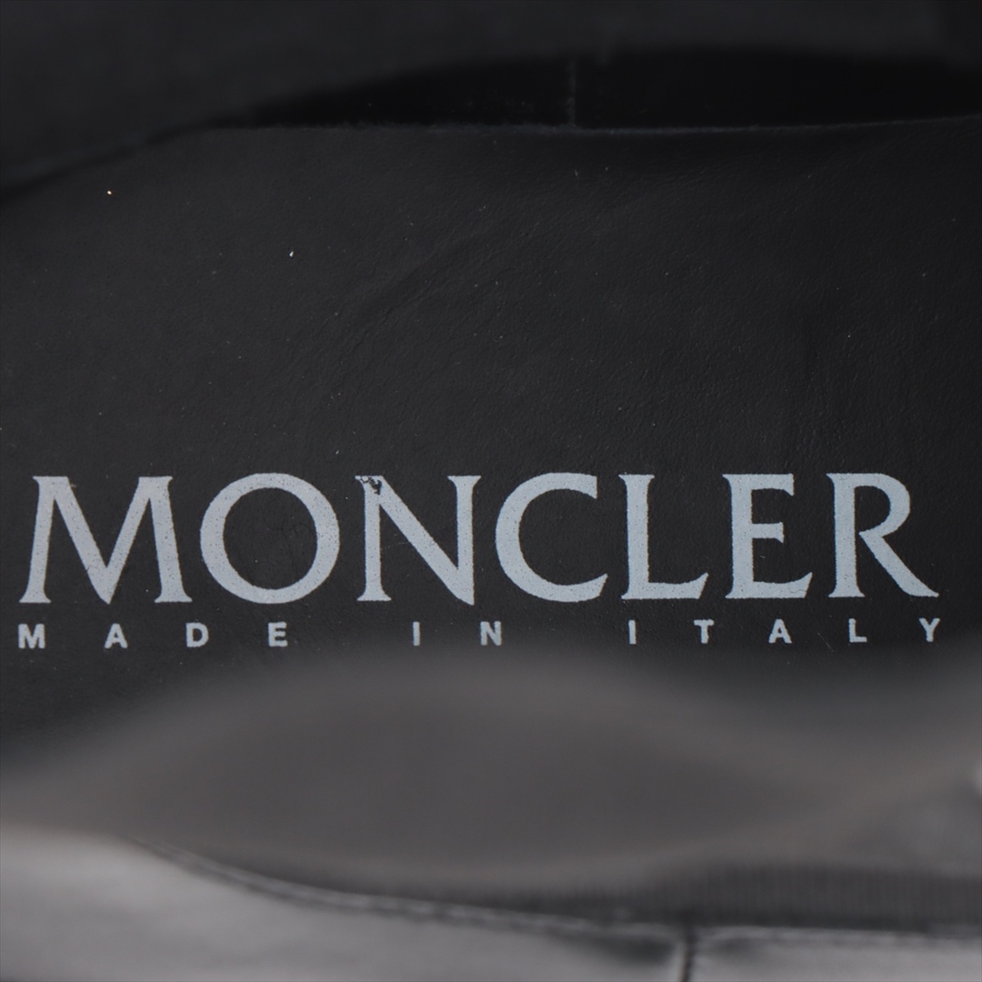 MONCLER(モンクレール)のモンクレール  レザー 41 ブラック メンズ ブーツ メンズの靴/シューズ(ブーツ)の商品写真