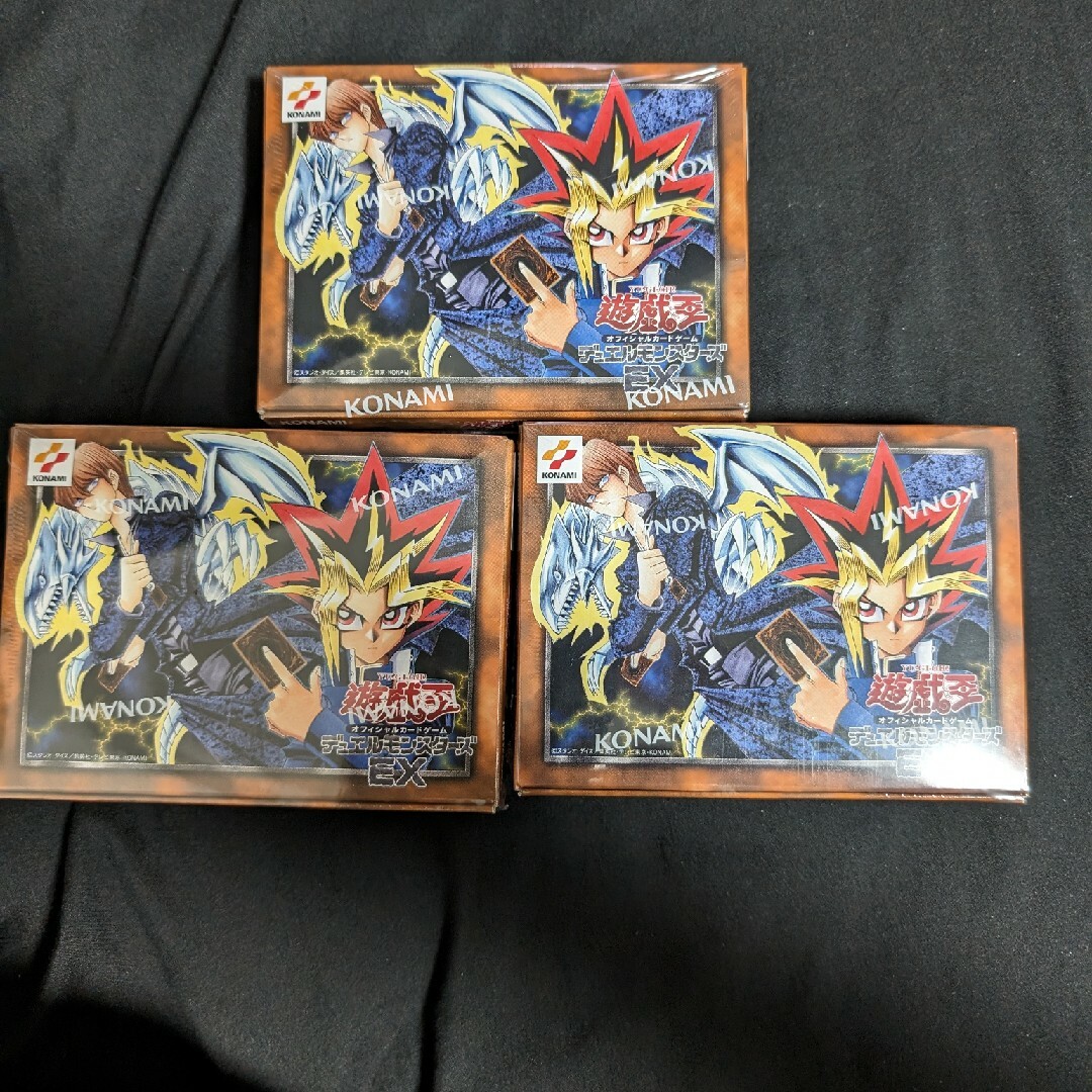 トレーディングカード遊戯王 決闘者伝説 復刻版EX ３BOX - Box/デッキ