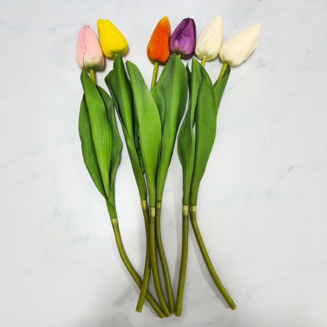 フランフラン 造花 アートフラワー リアルタッチ チューリップ リアル 花