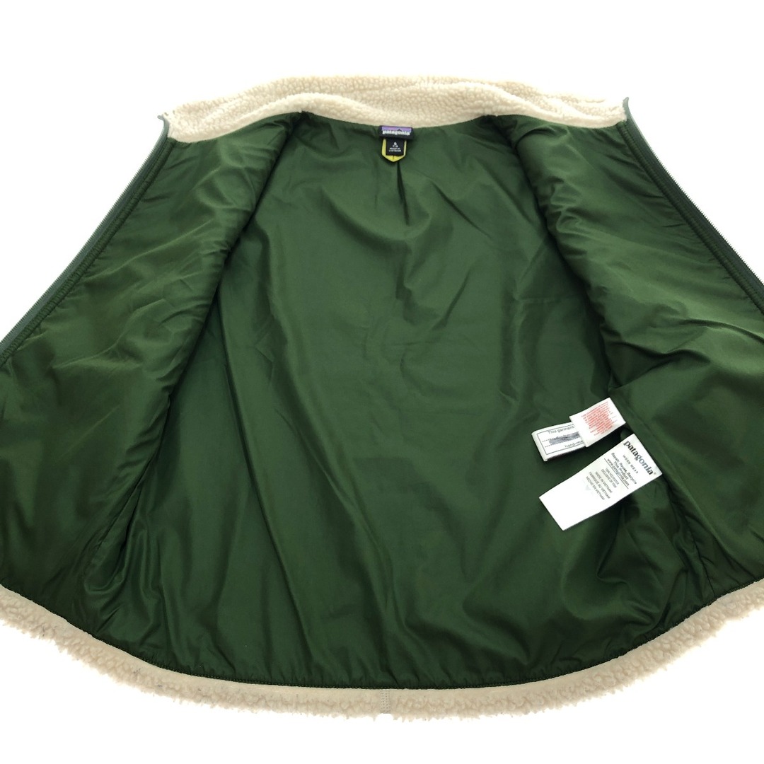 patagonia(パタゴニア)の□□Patagonia パタゴニア レトロX・ベスト Sサイズ STY65619 ベージュ×カーキ キッズ/ベビー/マタニティのキッズ服男の子用(90cm~)(その他)の商品写真