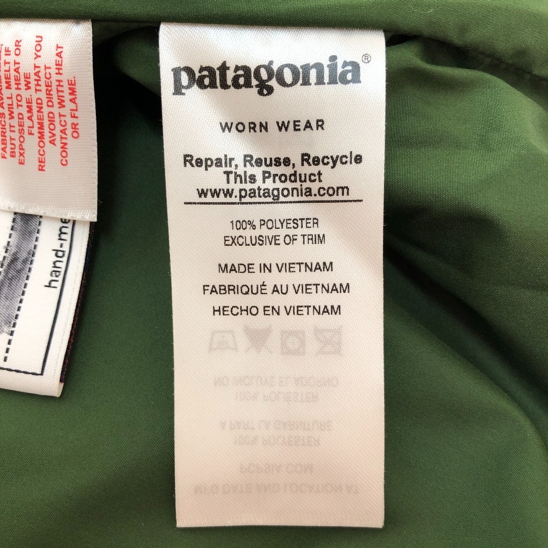 patagonia(パタゴニア)の□□Patagonia パタゴニア レトロX・ベスト Sサイズ STY65619 ベージュ×カーキ キッズ/ベビー/マタニティのキッズ服男の子用(90cm~)(その他)の商品写真