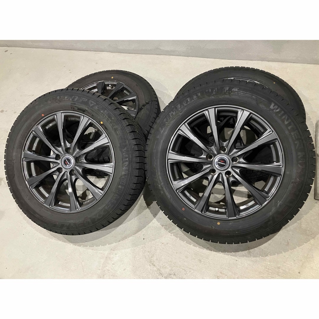 DUNLOP(ダンロップ)の225/60R18 WM03 ホイールセット ハリアー RAV4 自動車/バイクの自動車(タイヤ・ホイールセット)の商品写真