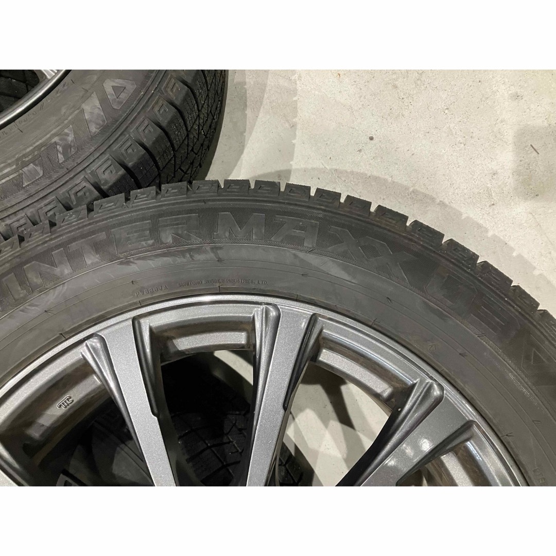 DUNLOP(ダンロップ)の225/60R18 WM03 ホイールセット ハリアー RAV4 自動車/バイクの自動車(タイヤ・ホイールセット)の商品写真