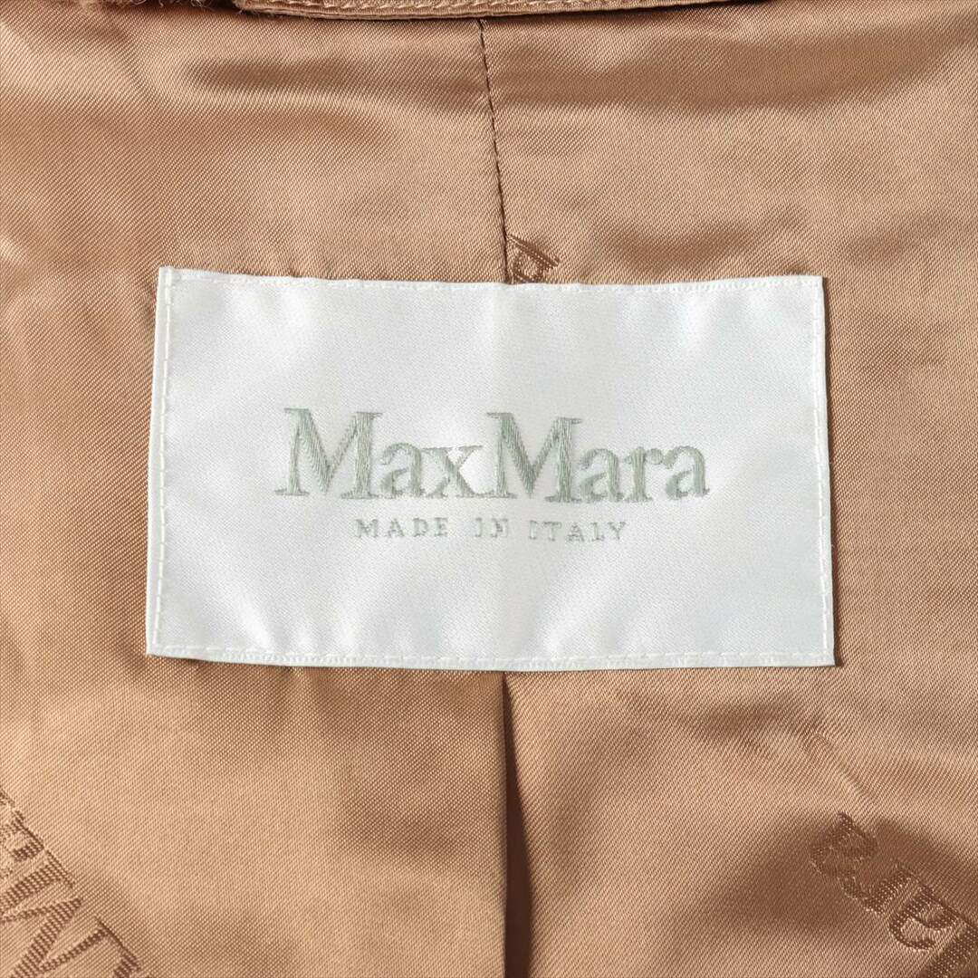 Max Mara(マックスマーラ)のマックスマーラ テディベア キャメル×シルク  ブラウン レディース その レディースのジャケット/アウター(その他)の商品写真