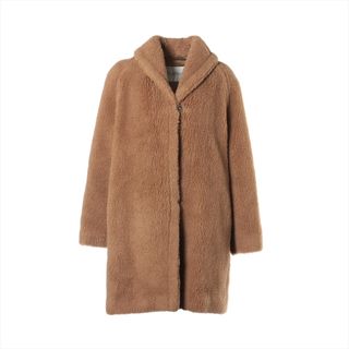 マックスマーラ(Max Mara)のマックスマーラ テディベア キャメル×シルク  ブラウン レディース その(その他)