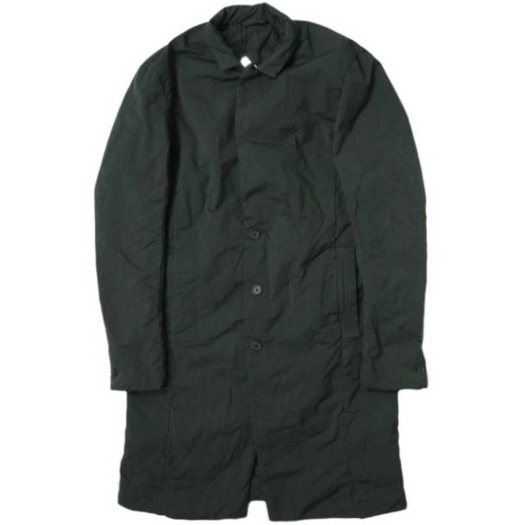 約465cm着丈ripvanwinkle リップヴァンウィンクル 20AW 日本製 TECH COAT テックコート RB-253 4 Graphite 中綿 シンサレート ステンカラーコート アウター【新古品】【ripvanwinkle】