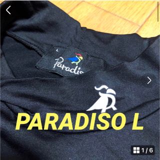 パラディーゾ(Paradiso)の美品　パラディーゾ長袖ストレッチカットソー　L(ウエア)