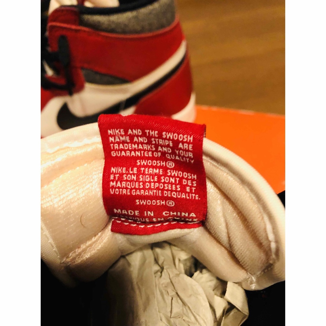 Jordan Brand（NIKE）(ジョーダン)のジョーダン1 シカゴ　ロストファウンド メンズの靴/シューズ(スニーカー)の商品写真