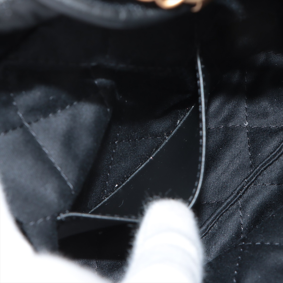CHANEL(シャネル)のシャネル  シャイニーカーフスキン  ブラック レディース ショルダーバッ レディースのバッグ(ショルダーバッグ)の商品写真