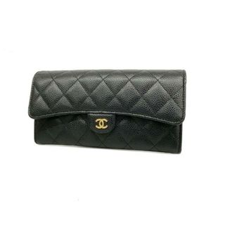 ＊美品！可愛い❤︎＊CHANEL シャネル キャビアスキン 長財布