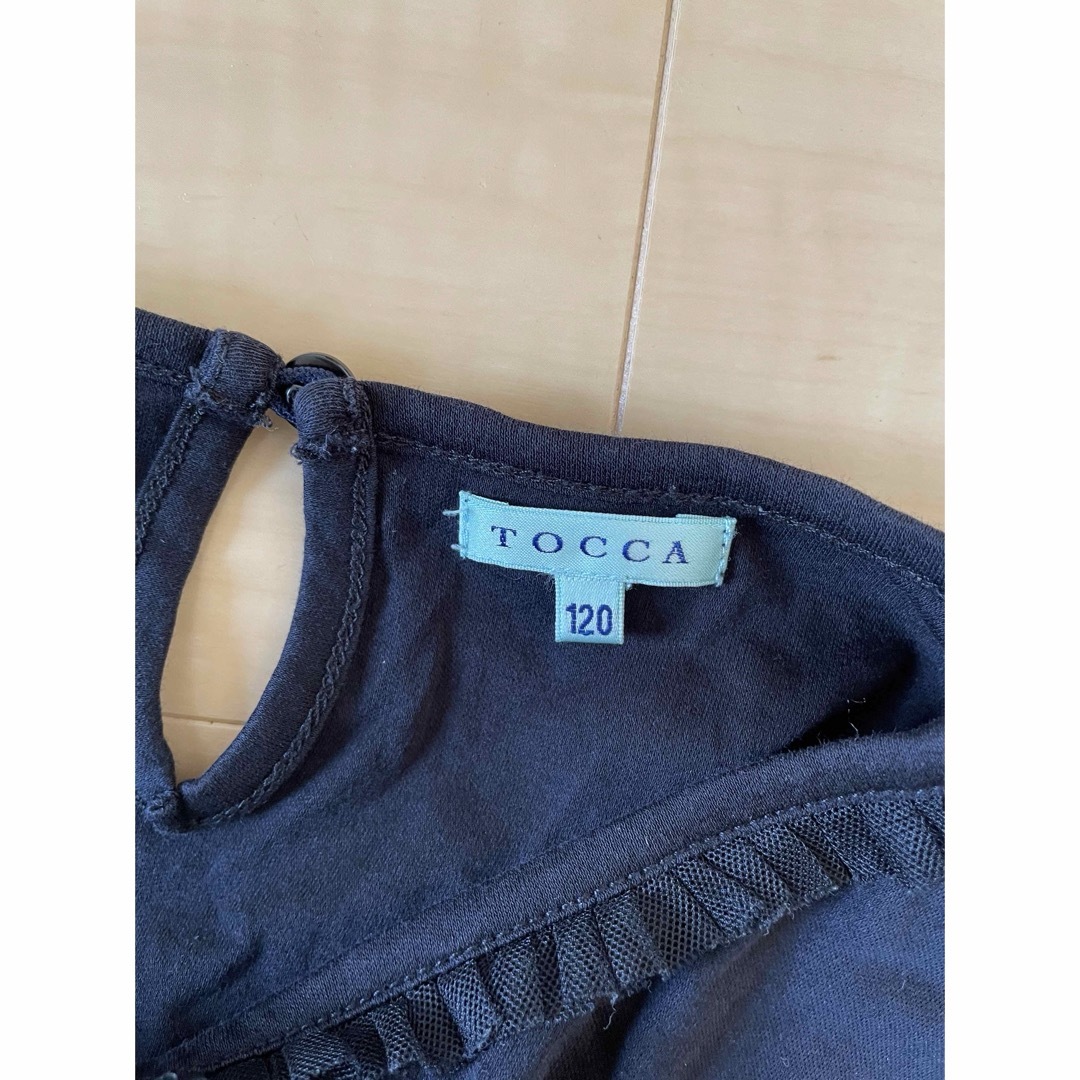 TOCCA(トッカ)のTOCCA黒ワンピース キッズ/ベビー/マタニティのキッズ服女の子用(90cm~)(ワンピース)の商品写真