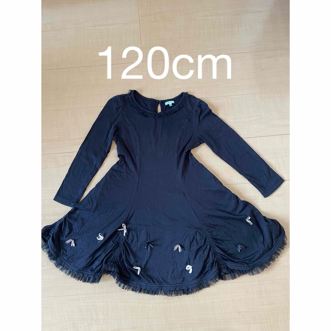 TOCCA(トッカ)のTOCCA黒ワンピース キッズ/ベビー/マタニティのキッズ服女の子用(90cm~)(ワンピース)の商品写真