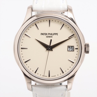 パテックフィリップ(PATEK PHILIPPE)のパテックフィリップ カラトラバ WG×社外革   メンズ 腕時計(腕時計(アナログ))