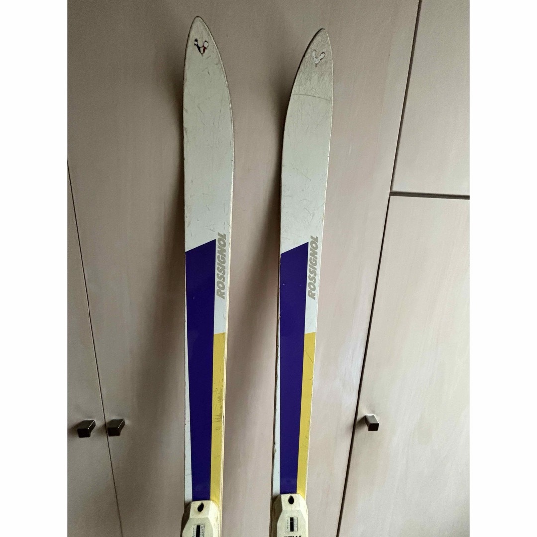 ROSSIGNOL(ロシニョール)のレトロ　スキー板　ビンディングセット ロシニョール　missR スポーツ/アウトドアのスキー(板)の商品写真