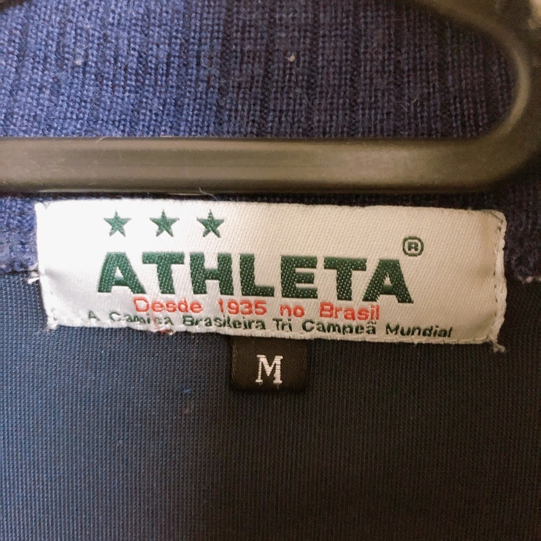 ATHLETA(アスレタ)のレア　ATHLETA ベロア生地 ジャージ トラックトップ メンズのトップス(ジャージ)の商品写真