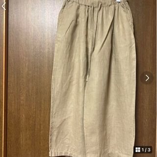 ムジルシリョウヒン(MUJI (無印良品))の無印　パンツ　麻(カジュアルパンツ)