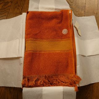 Hermes - 【良品】エルメス カレダダ ベビー バスタオル コットン 馬柄