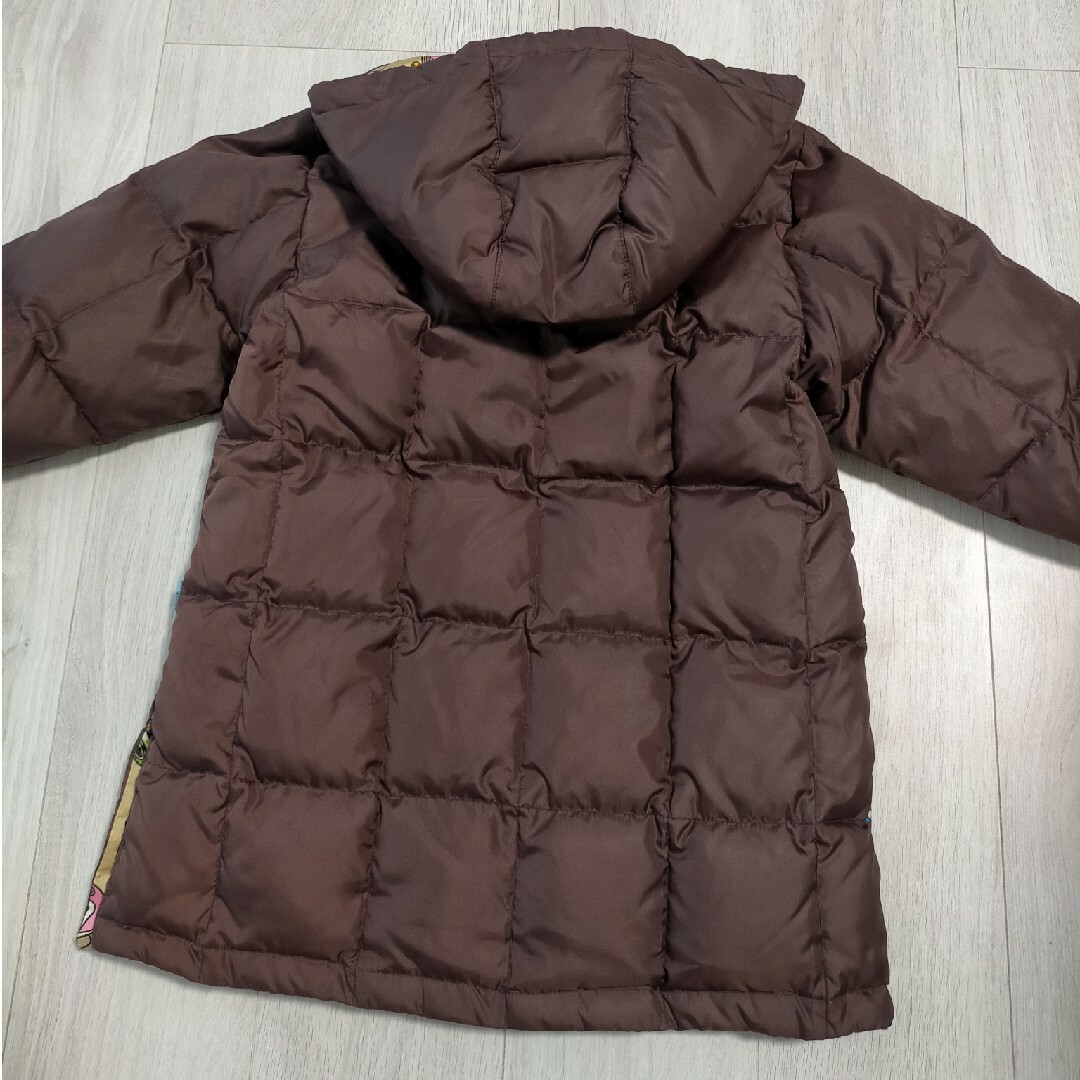 MINI-K(ミニケー)のMINI-K リバーシブル ダウンコート キッズ/ベビー/マタニティのキッズ服女の子用(90cm~)(コート)の商品写真