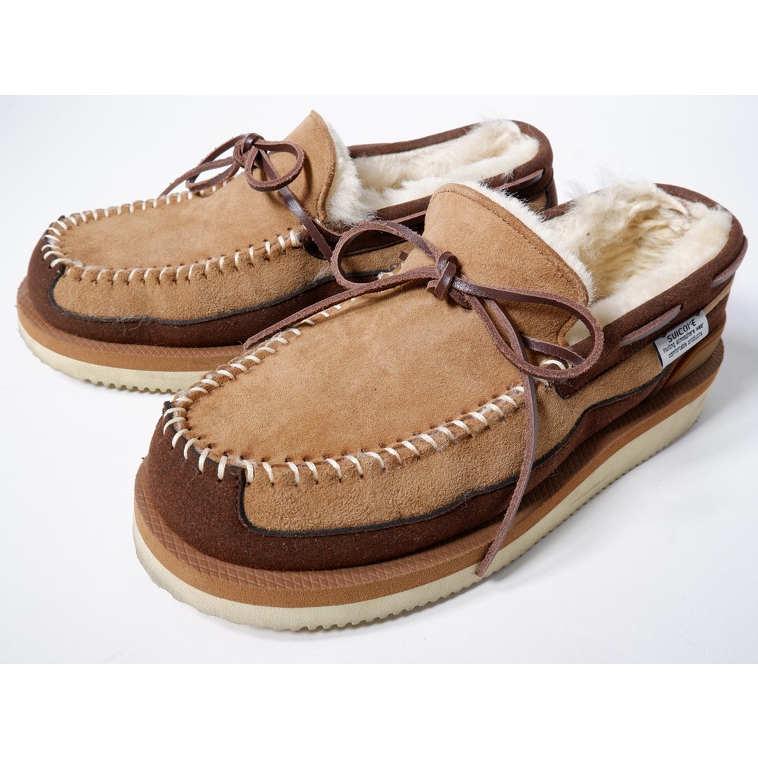 SUICOKE/スイコック MUSE de Deuxieme Classe購入2020AW ムートンモカシン  シューズ【US5(23cm)】【LFWA74113】 | フリマアプリ ラクマ