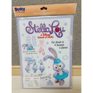 ステラルー(ステラ・ルー)の東京ディズニーシー☆StellaLou☆クリアホルダー  新品(キャラクターグッズ)