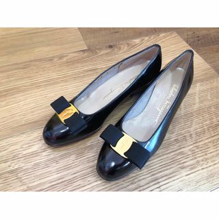 Salvatore Ferragamo - 美品✨フェラガモ 6C/約23.5～24㎝ レザー ...