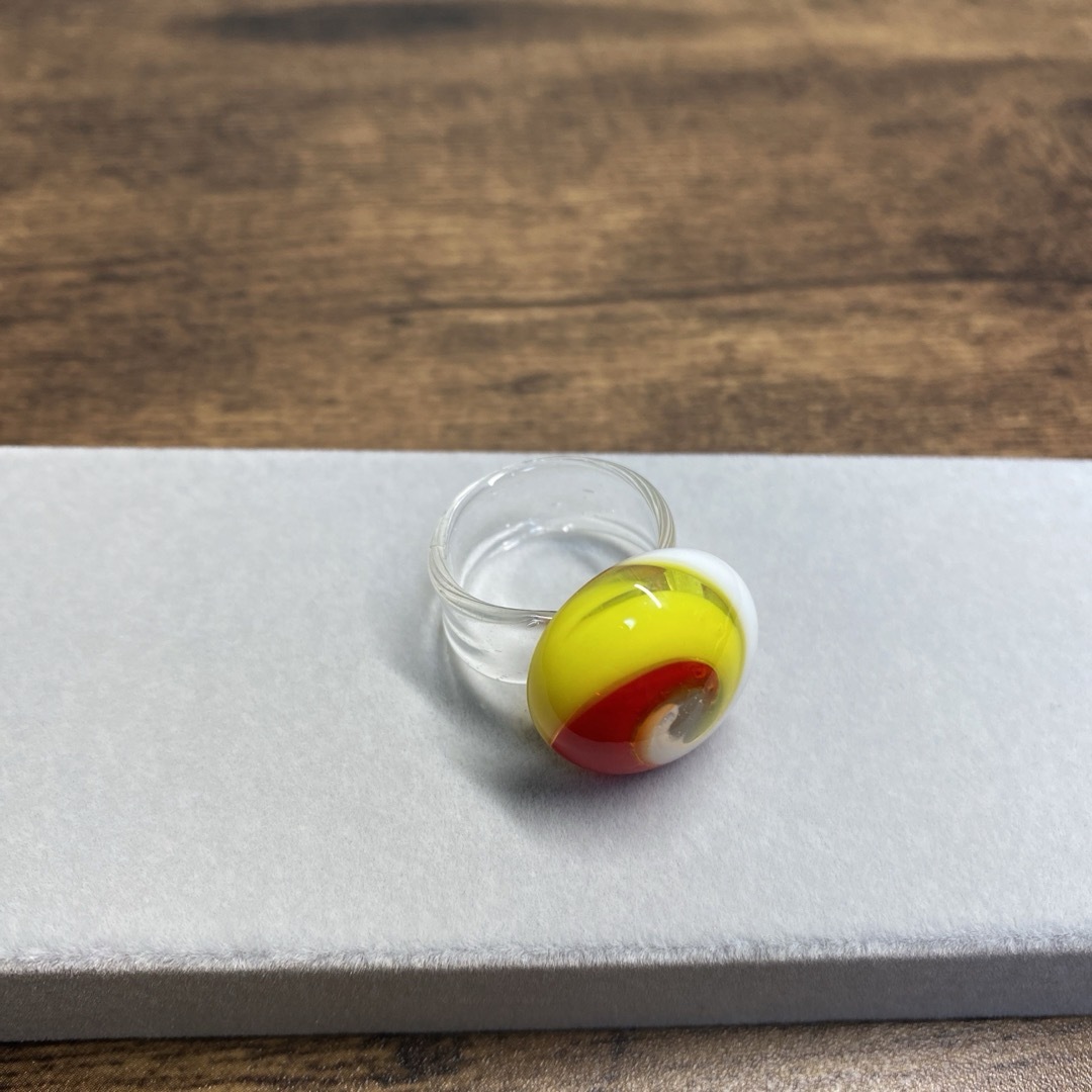 ニューヨーク購入☆イラン人アーティスト一点もの Candy glass ring