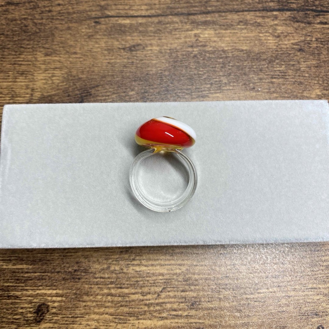 H.P.FRANCE(アッシュペーフランス)のニューヨーク購入★イラン人アーティスト一点もの Candy glass ring レディースのアクセサリー(リング(指輪))の商品写真