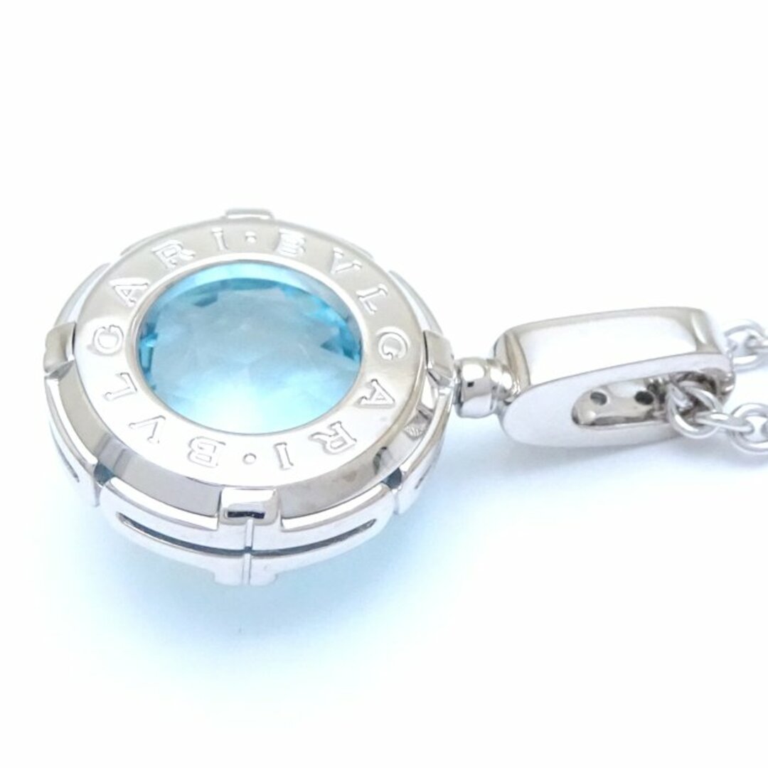 BVLGARI(ブルガリ)のBVLGARI ブルガリ パレンテシ カクテル ネックレス ブルートパーズ ダイヤモンド K18WG ホワイトゴールド/291189【中古】【BJ】 レディースのアクセサリー(ネックレス)の商品写真