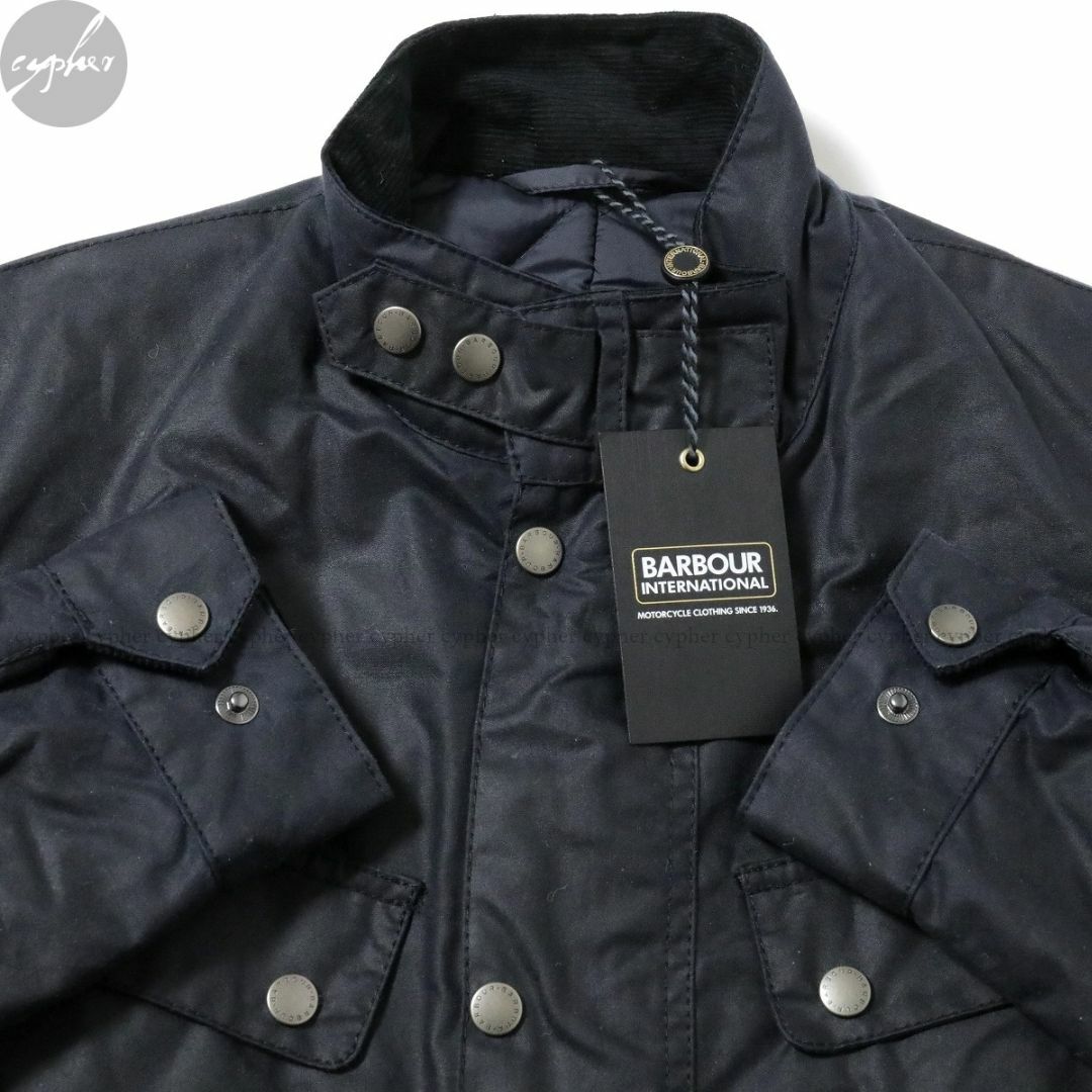 Barbour(バーブァー)のS 新品 BARBOUR DUKE WAX JACKET ネイビー バブアー メンズのジャケット/アウター(ブルゾン)の商品写真