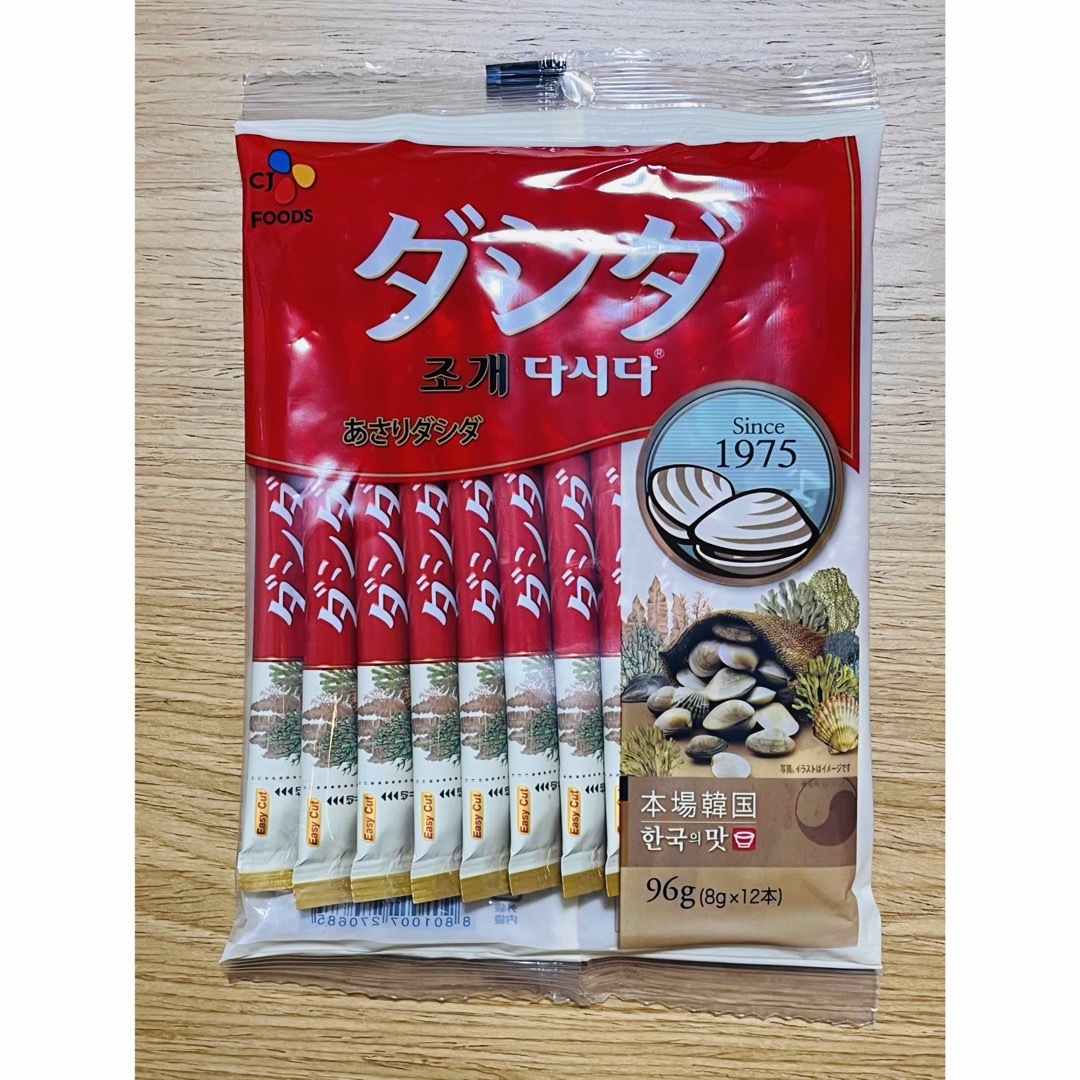 コストコ(コストコ)の【CJ FOODS】ダシダ　あさり1袋（12本入）　コストコ　常温保存OK 食品/飲料/酒の食品(調味料)の商品写真