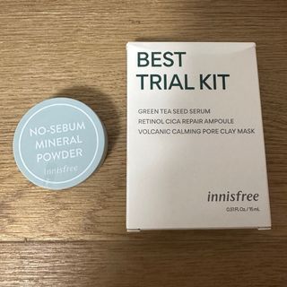 イニスフリー(Innisfree)のイニスフリー ノーセバムミネラルパウダー トライアルキット(フェイスパウダー)