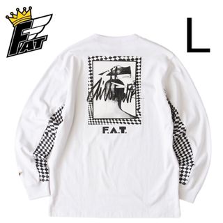 エフエーティー(FAT)のFAT DAZZLE SKINNY WHITE  AIRWALK(Tシャツ/カットソー(七分/長袖))