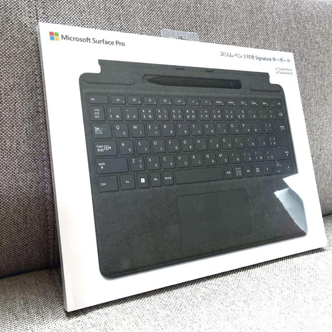 Microsoft(マイクロソフト)のMicrosoft Surface Pro 9 スリムペン付きキーボードセット スマホ/家電/カメラのPC/タブレット(タブレット)の商品写真