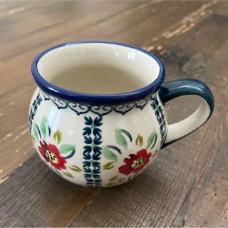 ポーリッシュポタリー(Polish Pottery)のポーランド食器　ポーリッシュポタリー　ボレスワヴィエツ マグ 220ml(グラス/カップ)