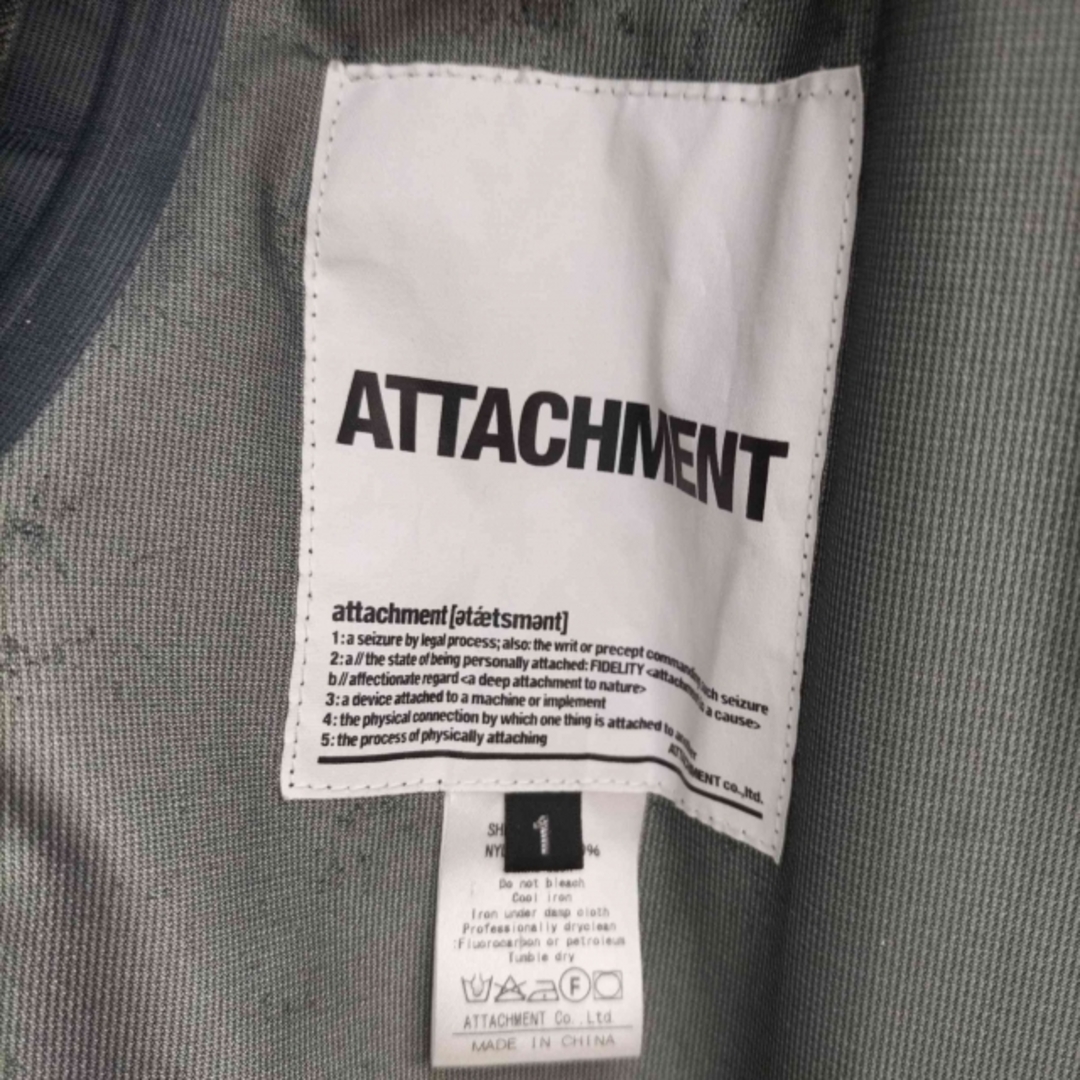 ATTACHIMENT(アタッチメント)のATTACHMENT(アタッチメント) ジップアップ ナイロン ジャケット メンズのジャケット/アウター(ナイロンジャケット)の商品写真