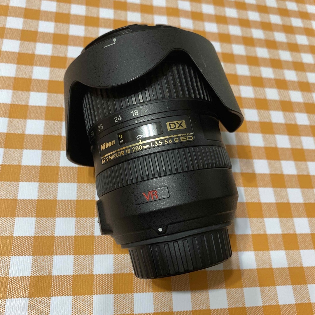 Nikon(ニコン)のジャンクNikon AF-S NIKKOR 18-200 VR スマホ/家電/カメラのカメラ(レンズ(ズーム))の商品写真