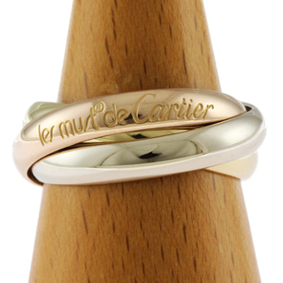 カルティエ(Cartier)のカルティエ トリニティ リング 指輪 12.5号 18金 K18イエローゴールド レディース CARTIER  中古(リング(指輪))