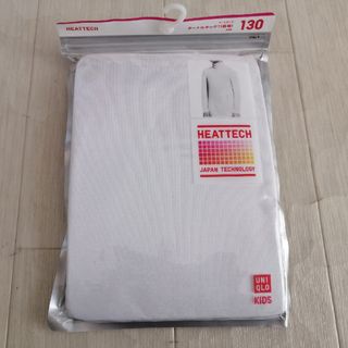 ユニクロ(UNIQLO)の新品未使用品 130cm UNIQLO ヒートテック タートルネックT(長袖)(Tシャツ/カットソー)