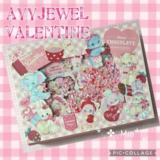 新作　Box  ayyjewel  バレンタイン　ストロベリーチョコver(ノート/メモ帳/ふせん)