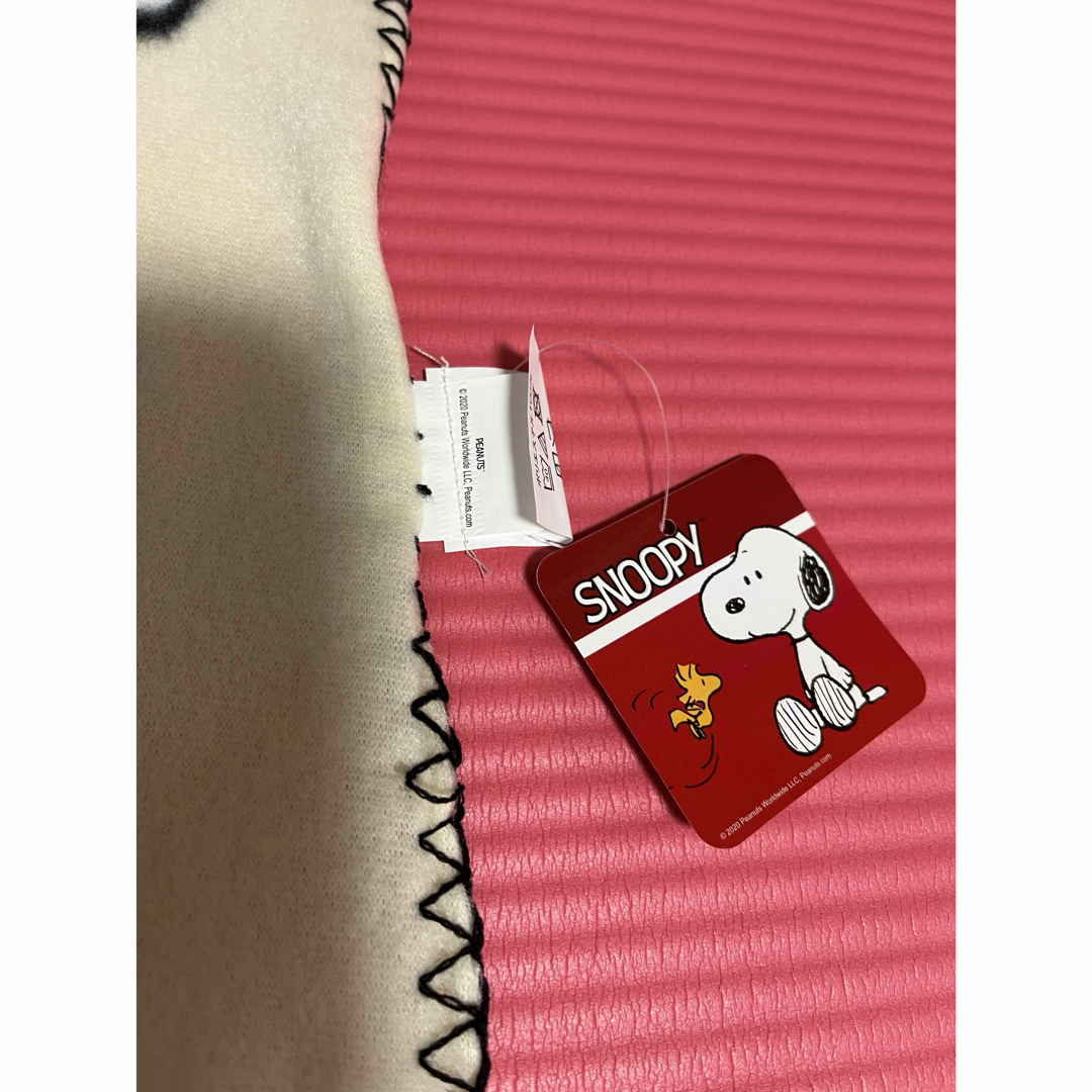 SNOOPY(スヌーピー)のスヌーピー　ブランケット　【未使用】 キッズ/ベビー/マタニティのこども用ファッション小物(おくるみ/ブランケット)の商品写真