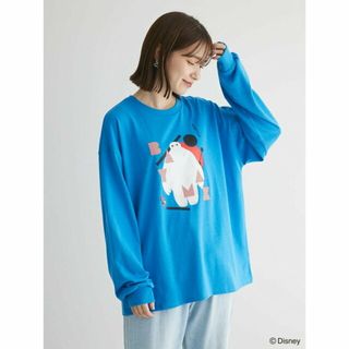 グリーンパークス(green parks)の【ブルー】ベイマックス/プリントロンTEE 24SS/Disney(カットソー(長袖/七分))