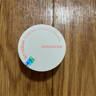 イニスフリー(Innisfree)のイニスフリー innisfree ノーセバム ミネラルカラーパウダー ピーチ ル(フェイスパウダー)