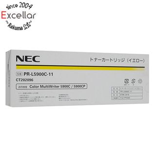 エヌイーシー(NEC)のNEC製　トナーカートリッジ　PR-L5900C-11　イエロー(PC周辺機器)