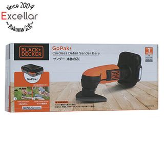 BLACK＆DECKER　コードレス サンダー 本体のみ GoPak　BDCDS12UB(工具)