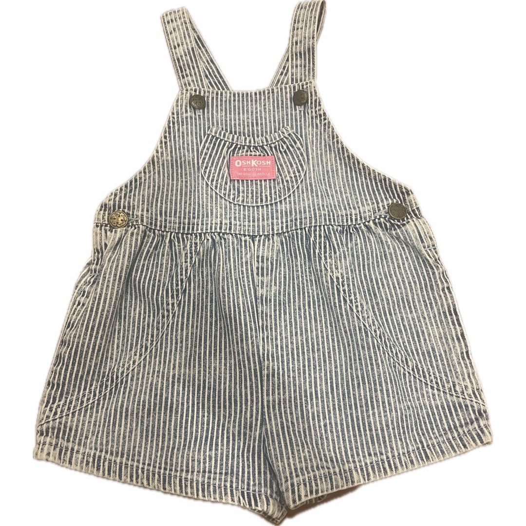 OshKosh(オシュコシュ)のvintage oshkosh ショートオール キッズ/ベビー/マタニティのキッズ服女の子用(90cm~)(その他)の商品写真