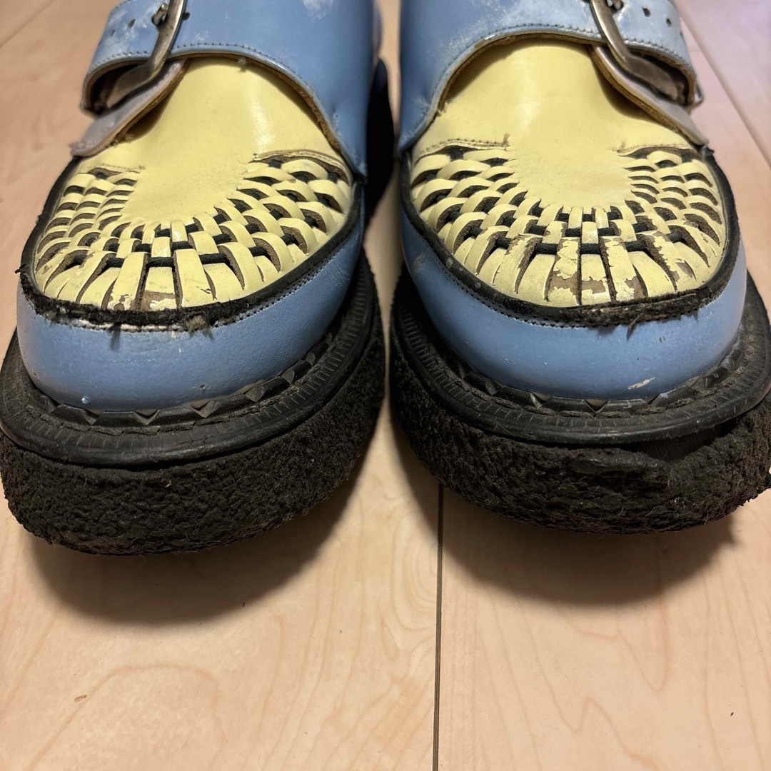 GEORGE COX(ジョージコックス)のジョージコックス　アラスカ　クリーパー　ラバーソール　バックル　シングルモンク メンズの靴/シューズ(ブーツ)の商品写真