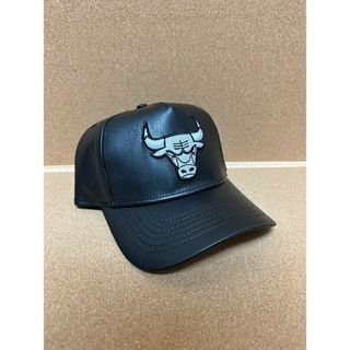 ニューエラー(NEW ERA)のニューエラ シカゴブルズ 9forty A-FRAME ブラックカラー(キャップ)