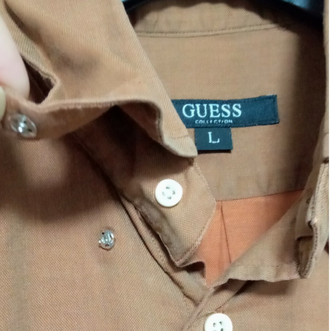 GUESS(ゲス)のゲス　スナップダウンシャツ メンズのトップス(シャツ)の商品写真