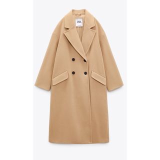 ザラ ロングコート(レディース)（ベージュ系）の通販 400点以上 | ZARA