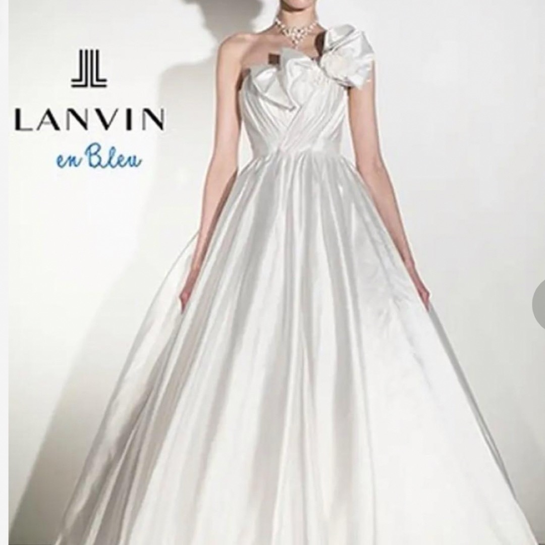 LANVIN en Bleu(ランバンオンブルー)のランバンオンブルー　ブランドウェディングドレス レディースのフォーマル/ドレス(ウェディングドレス)の商品写真